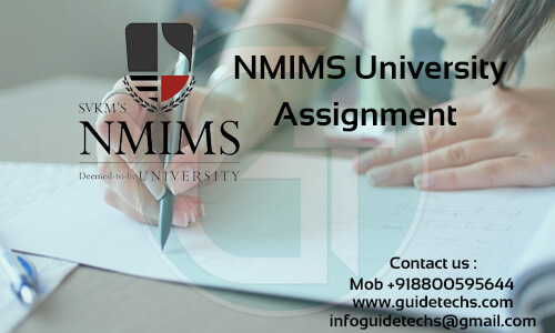 NMIMS solved assignment PGDBM in Financial Accounting & Analysis
