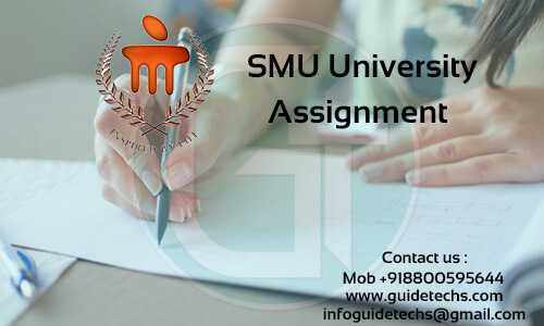 SMU MBA Solved Assignment For Enterprises Resource Planning ERP