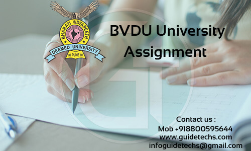 BVDU MBA Solved Assignment For Information Technology