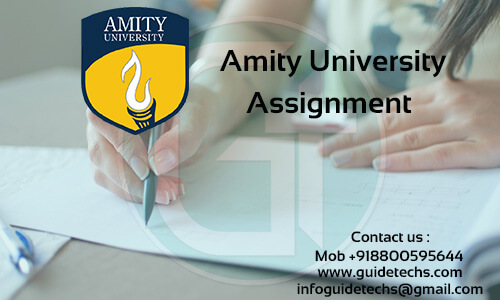 Amity MBA Solve Assignment For Accounting for Manager
